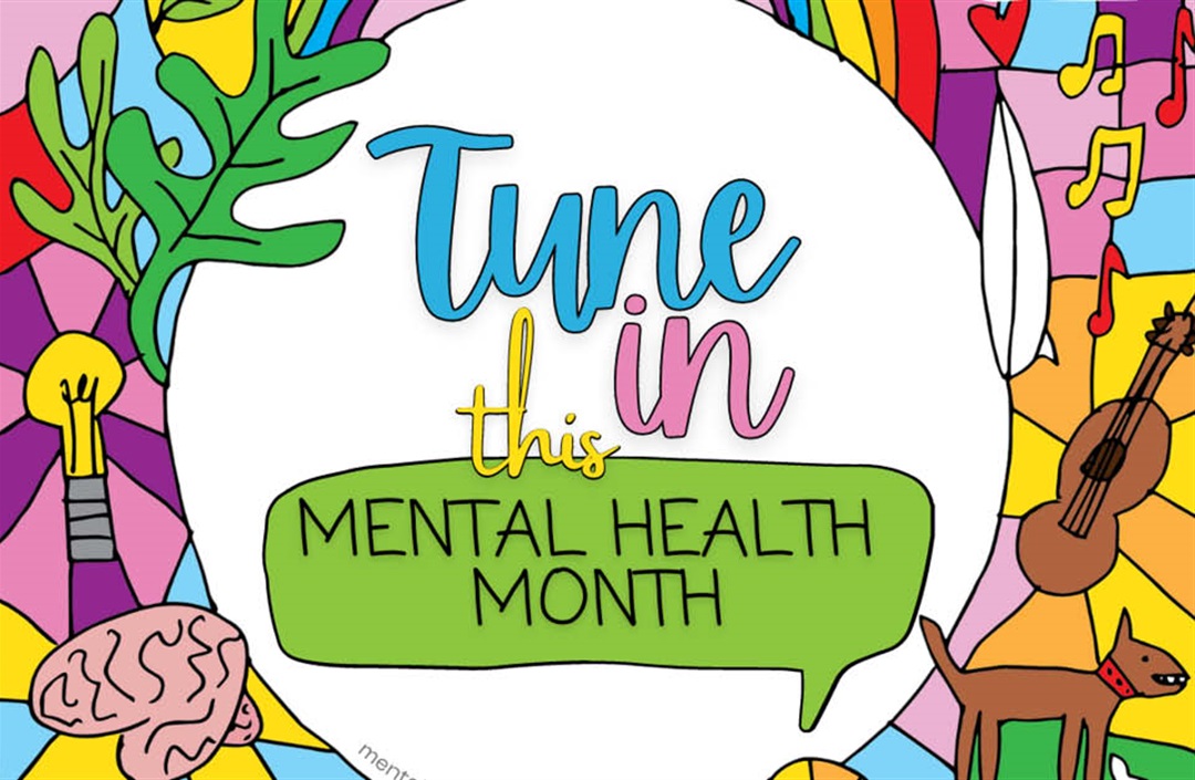 Council promotes wellness messages during Mental Health Month