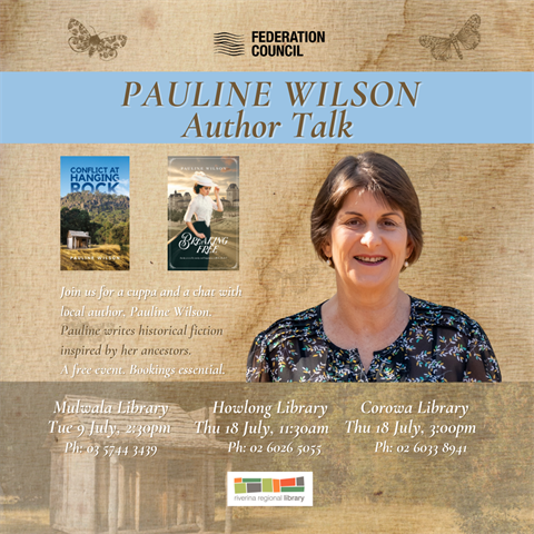 Pauline Wilson Author Talk