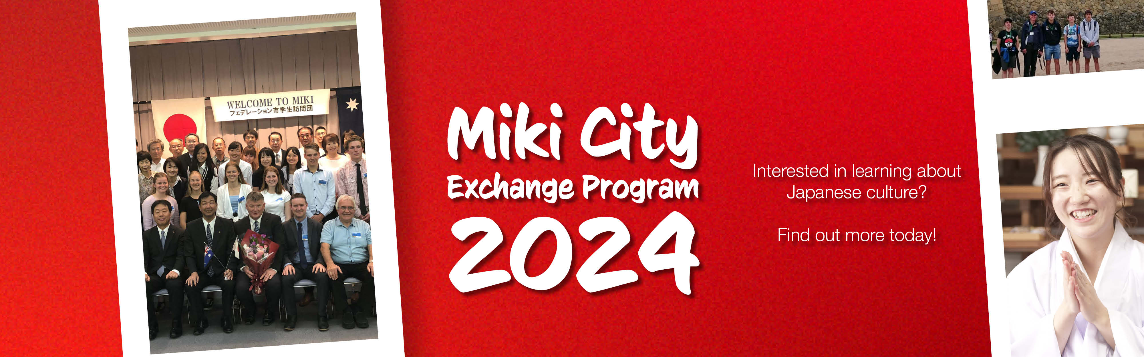 Miki City Exchange Program to Japan